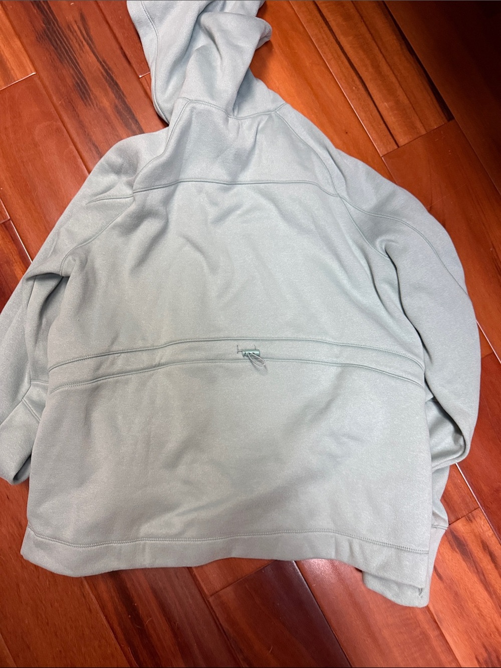 Sweaty Betty Sage Green Hoodie Pullover View 4